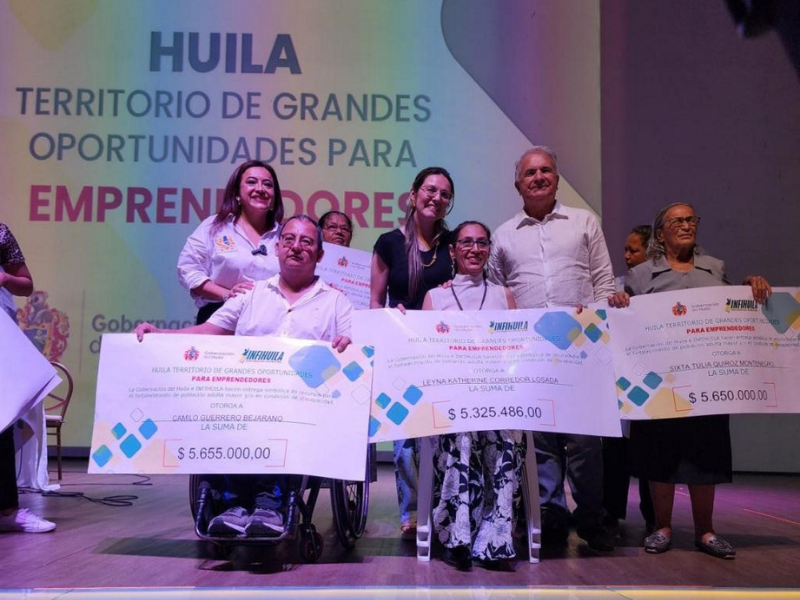 120 MICROEMPRESARIOS DEL HUILA RECIBEN APOYO ECONÓMICO DEL FONDO “FEI”